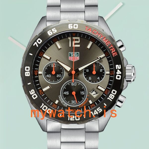 Tag Heuer Carrera 43mm Men WAS2111.BA0732 Silver-tone: A Timeless Masterpiece